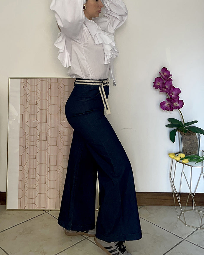 Jeans con cintura