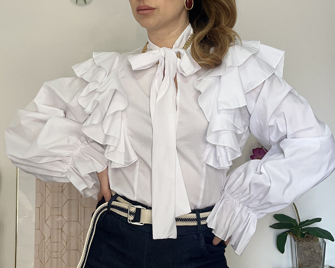 Camicia Volant