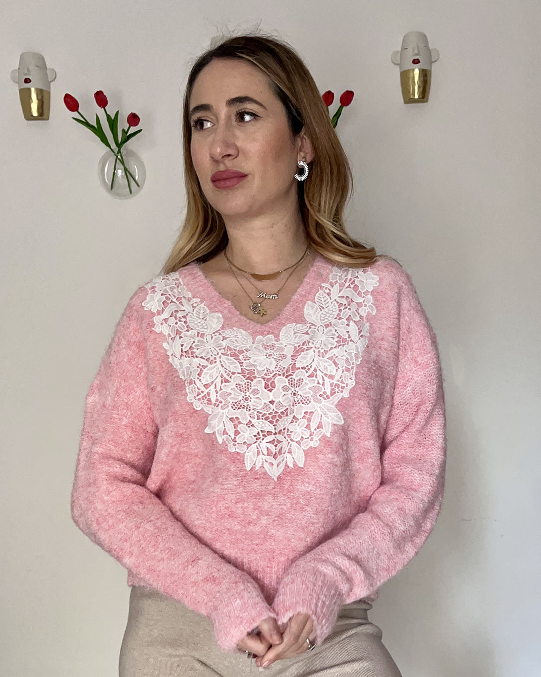 Maglione Pizzo