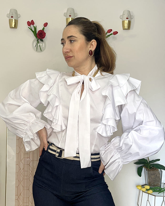 Camicia Volant