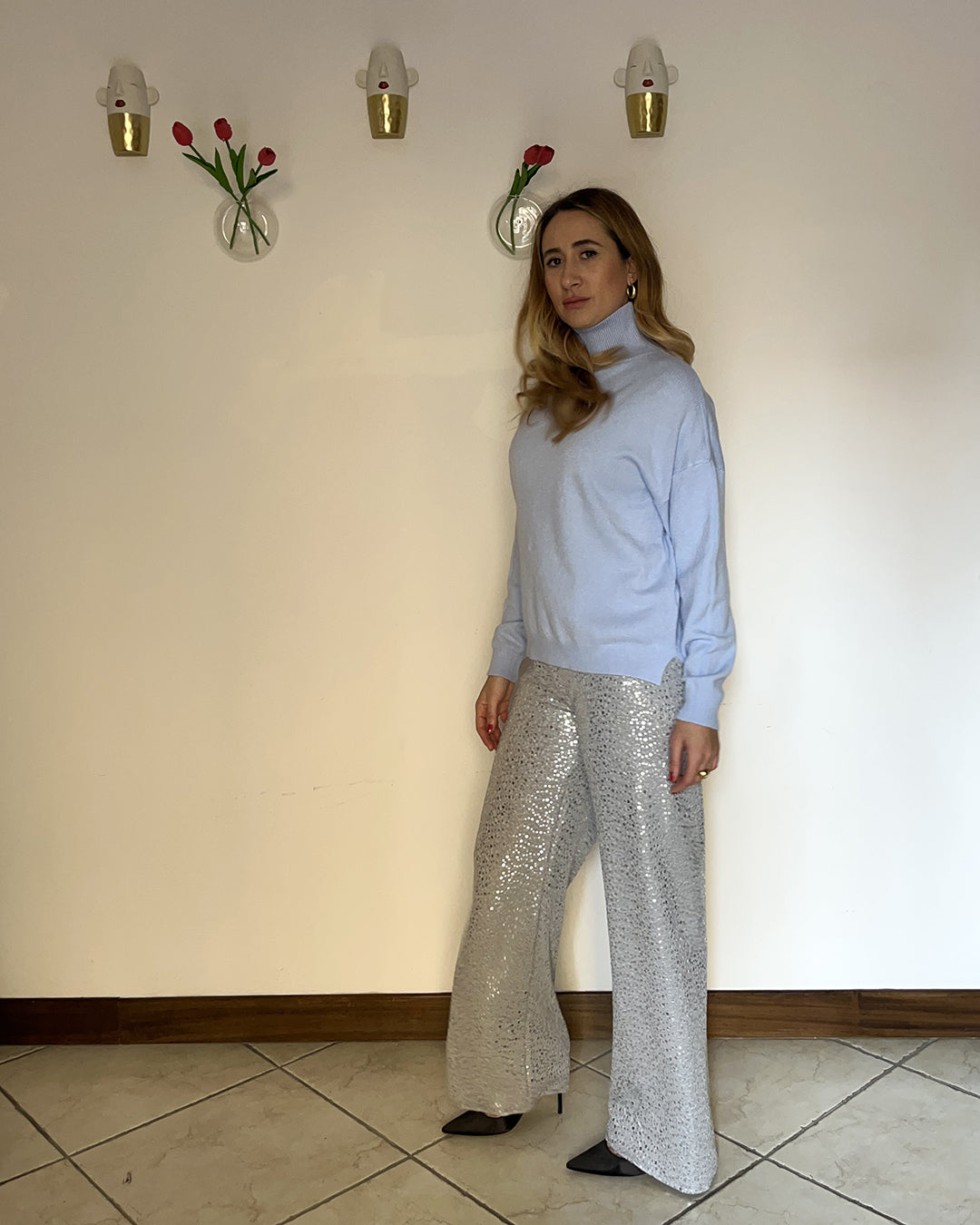 Pantalone pailettes