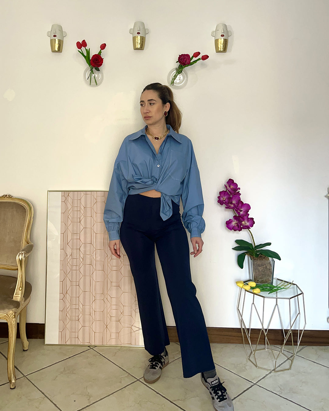 Pantalone elasticizzato