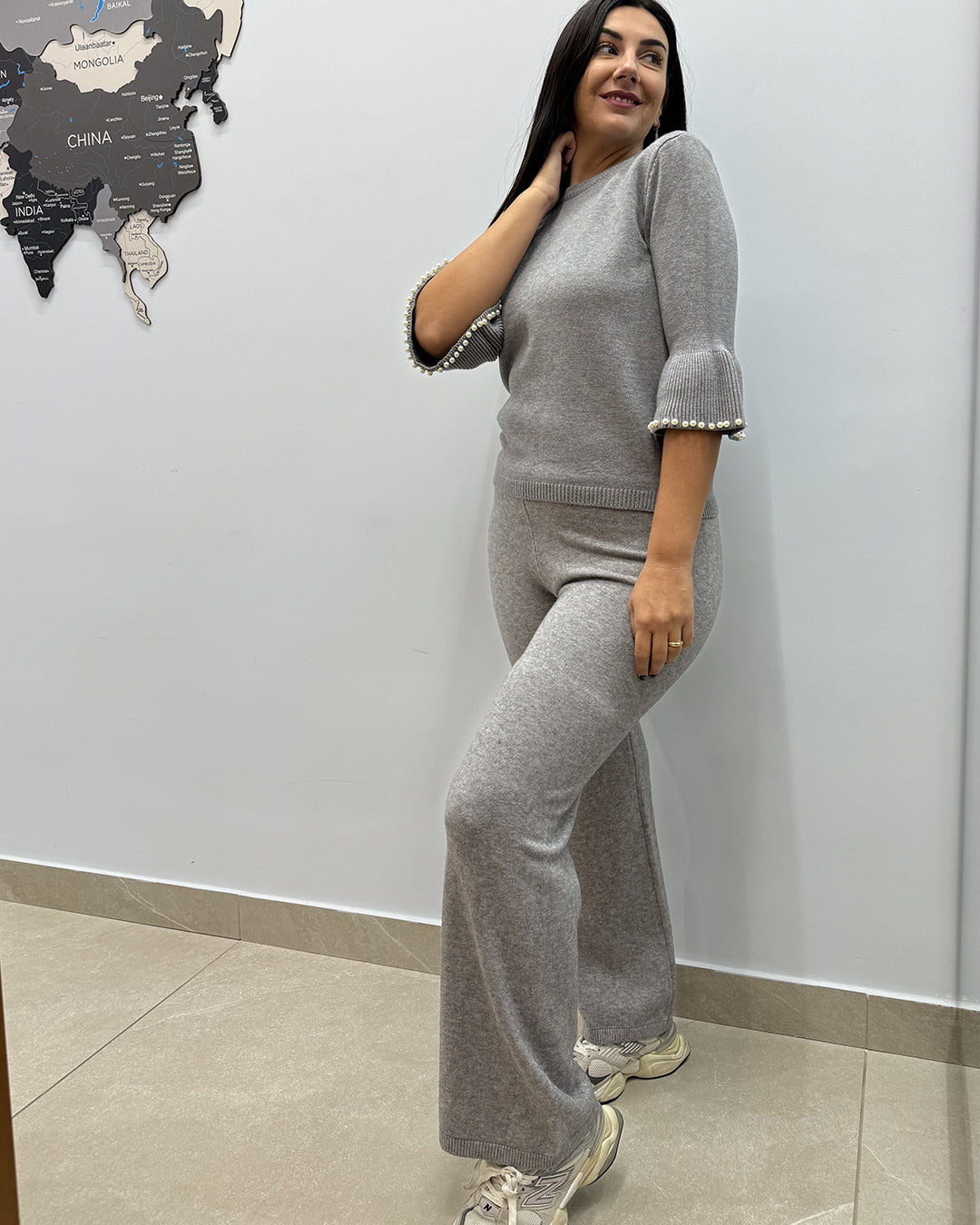 Pantalone in maglia