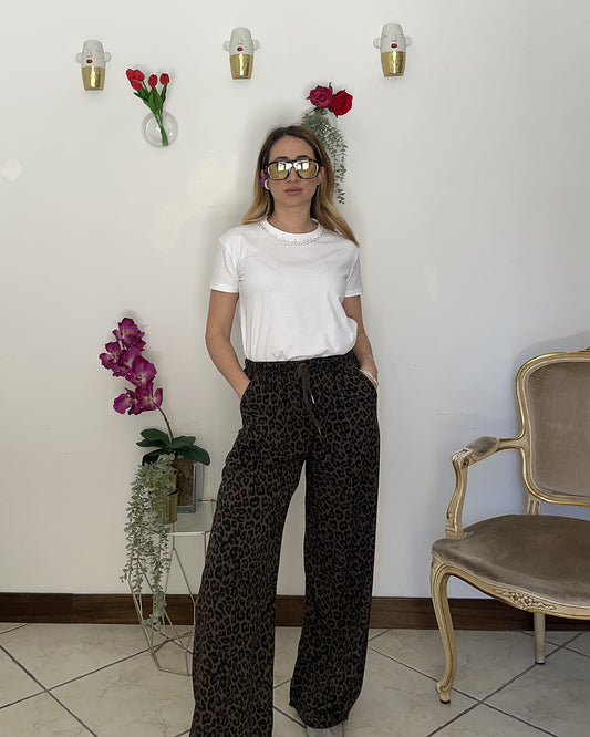 Pantalone maculato