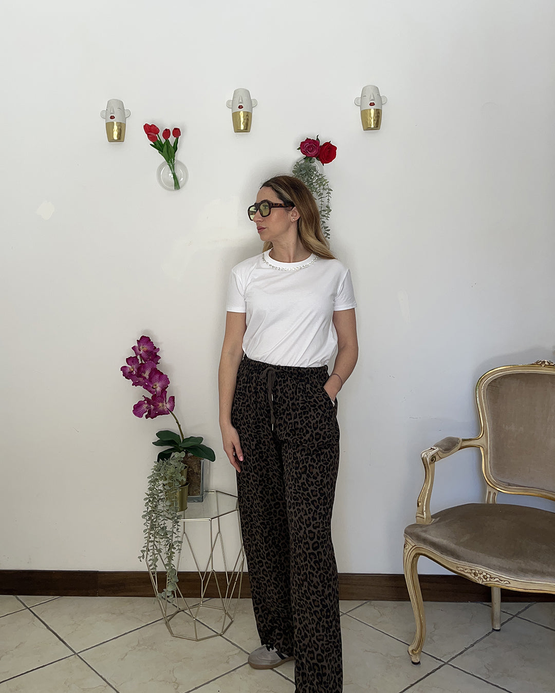 Pantalone maculato