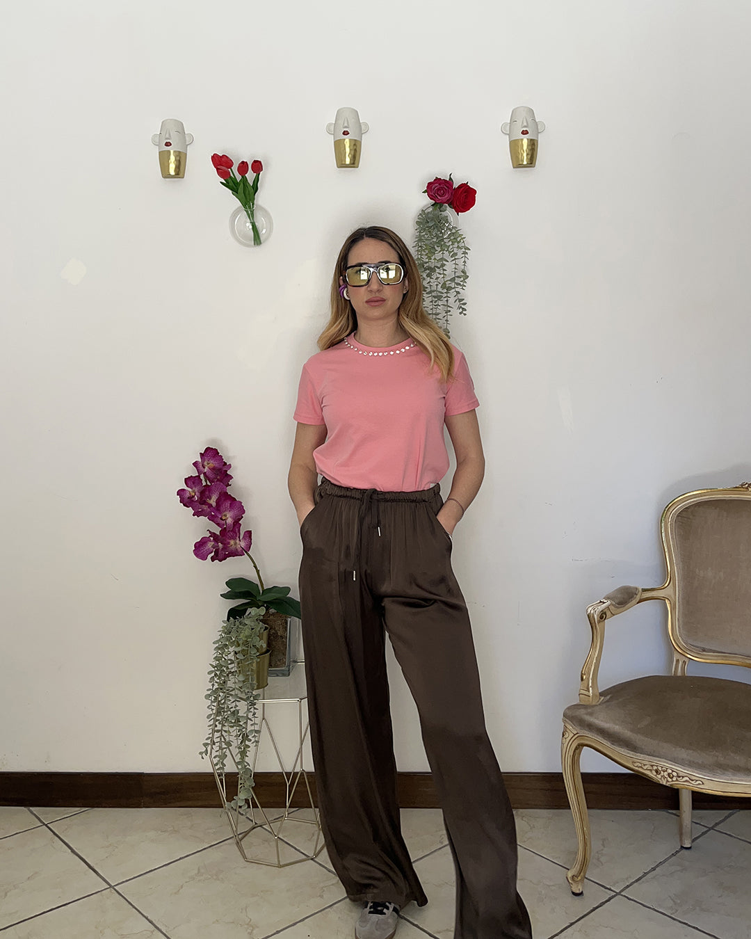Pantalone maculato