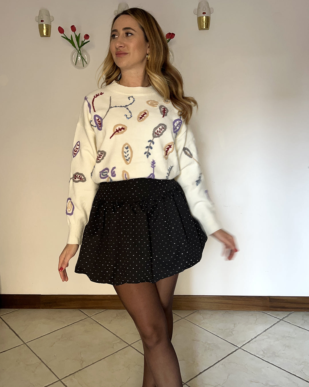 Maglione petali