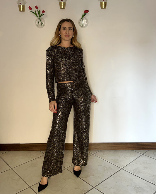 Pantalone pailettes