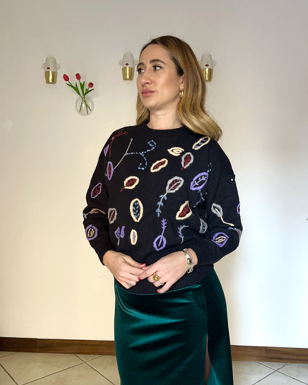 Maglione petali