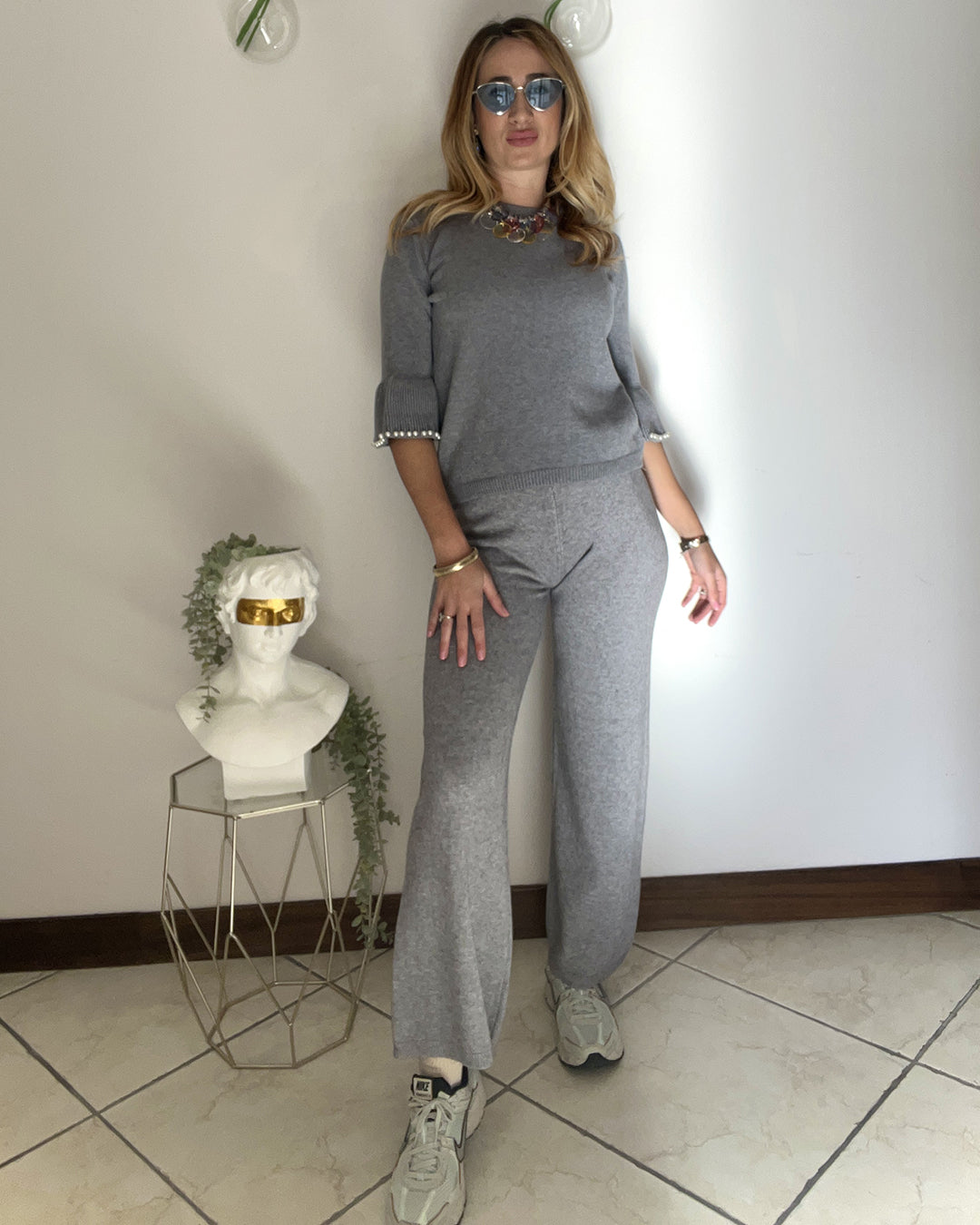 Pantalone in maglia